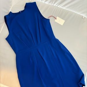 NWT Alex Marie Royal Blue Women’s dress- sz 12- So Flattering!